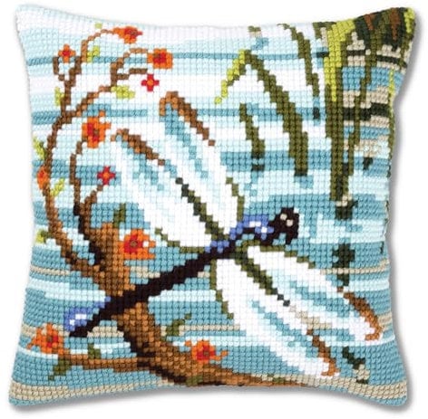 Vervaco Kreuzstichkissen/Stickkissen vorgedruckt, Mehrfarbig