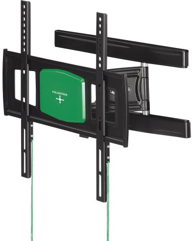 Hama Fullmotion Ultraslim TV-Wandhalterung (3-Sterne, 1-Arm) Größe L, schwarz