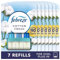 Febreze 3 Volution Air Freshener Plug In Refill 20 ML Cotton Fresh, 3 Alternating Scents To Clean Away Odours 7 x 20 ml