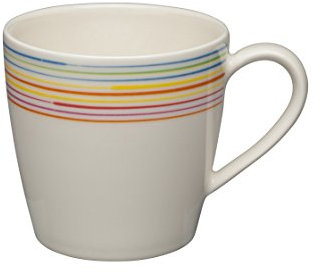 Villeroy & Boch Vivo Voice Lines série Premium Porcelaine Multicolore Rayures individuellement, Kaffeeobere