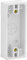 Merriway BH04525 Pattress Surface Moulded Box for 1 Gang Architrave Switch - White