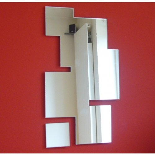 Super Cool Creations Platz Collage Spiegel 35 cm x 18 cm