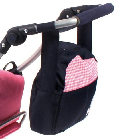 Bayer Chic 2000 853 46 - Puppenwickeltasche, pink Checker