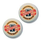 R-K6302P - Radiergummi Rund 2er Set Druchmesser : 52 mm. Der Kultradierer schlechthin! Runder Radierer für Graphitstifte. Superpreiswertes 2er-Set!