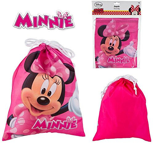 Minnie Mouse - Bolsa para merienda, 22 x 26 cm (Color Baby 72517)