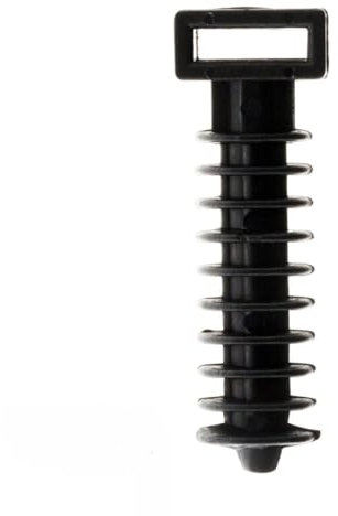 Lot de 100 embases Noires pour chevilles - Zenitech
