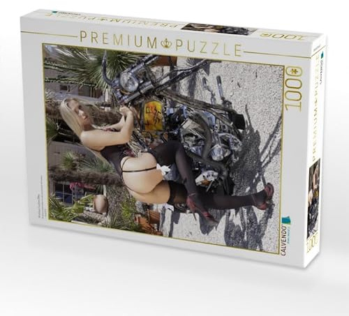 CALVENDO Puzzle Kristinas Custom Bike 1000 Teile Puzzle hoch | Lege-Größe cm Foto-Puzzle für glückliche Stunden