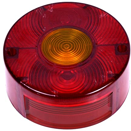 Lichtscheibe Ersatzglas rund ohne KZL für DDR Rückleuchte Rücklicht Pkw Anhänger