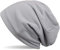 styleBREAKER Unisex Beanie Mütze Einfarbige mit Thermo-Fleece Futter, warme Winter Mütze gefüttert 04024008, Farbe:Grau