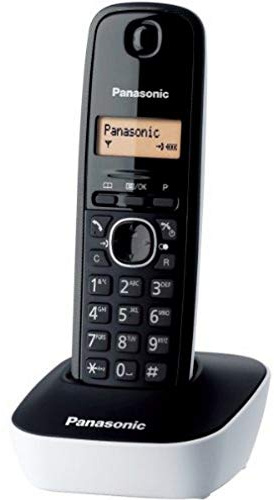 Panasonic KX-TG1611FRW Téléphone Solo sans Fil DECT sans répondeur Blanc [Version Française]