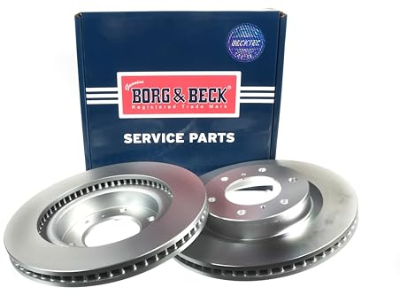 Borg & Beck BRAKE DISC SINGLE Jaguar S Type XF 06-
