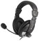 NGS MSX9 PRO - Headset with Padded Headband, Volume Control up to 20 Hz, with Microphone and 3.5MM JACK Connection
