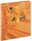Hama 00106264 Selbstklebealbum Singo, 28 x 31/20, orange