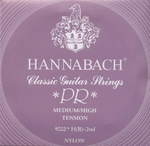 Hannabach Corde per chitarra classica Serie 900 medium-high tension Silver 200 - Si2 - 9002MHT