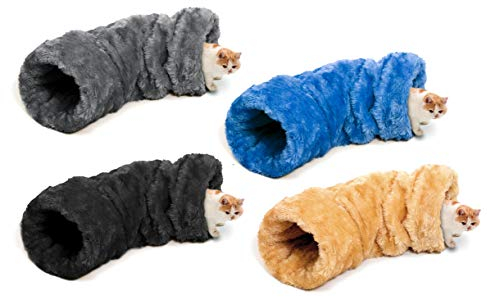 Karlie Feline Plüsch Rascheltunnel L: 90 cm farblich sortiert