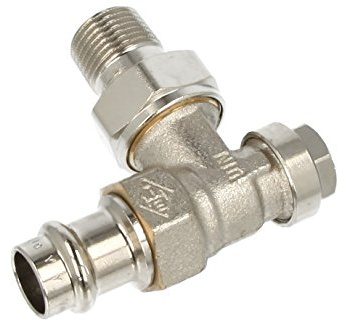Heimeier Regulux Heizkörper Rücklaufverschraubung 1/2 x 15 mm Eck