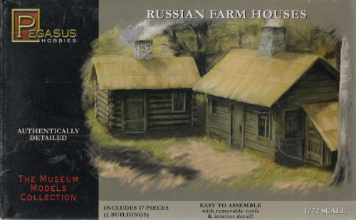 Pegasus 1/72 2 Russische Farmhäuser