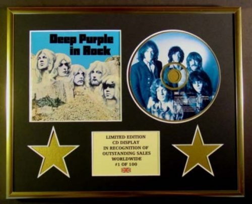 Deep Purple/CD-Display/limitierte Auflage/COA/IN ROCK