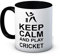 Keep Calm and Play Cricket – Funny Hochwertigen Kaffee Tee Tasse