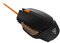 ThundeX3 TM20OR- Souris de jeu professionnelle- (Capteur optique, commutateur mécanique Omron, 4000DPI, rétro-éclairage LED, mémoire intégrée, USB) Couleur noir et orange