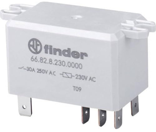 finder 66.82.9.024.0300 Steckrelais 24 V/DC 30 A 2 Schließer 1 St.