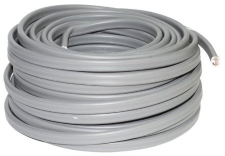 Wellco Twin / Earth Cable (100M Reel) - Cable 2.5mm 24A twin & earth grey 6242Y 100M drum for mainscircuitry to bs 6400