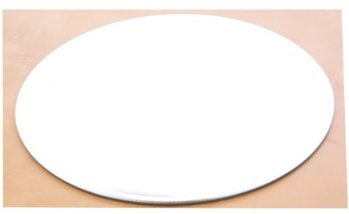 West5Products Large Round Mirrored Table Centre Plate 30cm