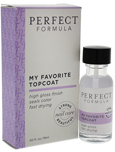 Perfect Formula My Favorite Topcoat für Frauen, 17 g Nagelbehandlung