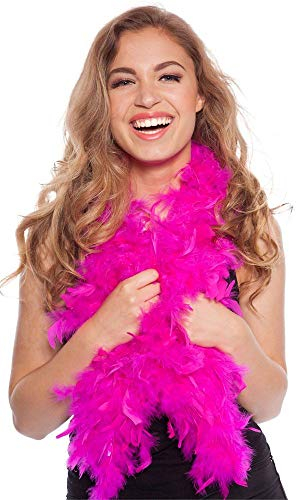 Federboa Boa dunkelrosa pink magenta 180cm