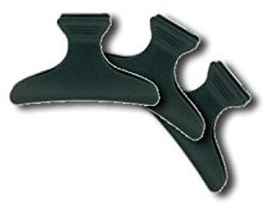 Labor - Pinze per Capelli 12pz Labor - Nero