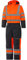 Helly Hansen Workwear Warnschutz Wetterschutz-Overall Alta Suit CL3 wasserdichter isolierter Winter-Arbeitsanzug 269 50, orange, 70665