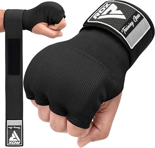 RDX Gel-Boxbandagen unter Handschuhen, 100 cm langes Handgelenk, MMA, Muay Thai, Handschutz, Kampfsport, Sparring, Faustschutz, Innenhandschuhe, Boxhandschuhe, für Erwachsene, Herren und Damen