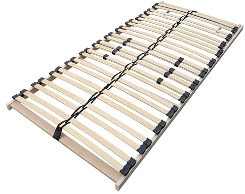 70.32-12-220 FV Federholzrahmen Lattenrost 120x220 cm Kopfteil verstellbar