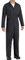 Red Kap Men's Twill Action Back Coverall Work Utility, Black, 50