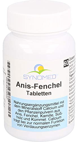 SYNOMED Anis-Fenchel Tabletten, 60 St. Tabletten