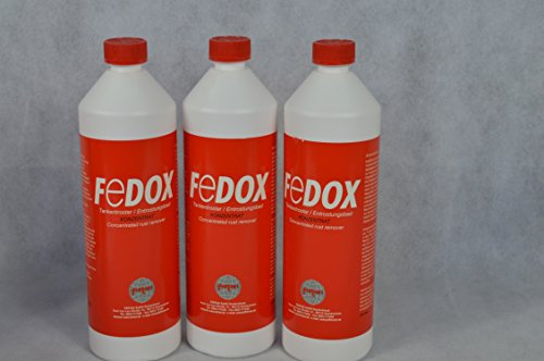 Fertan Fedox 3 Flaschen a 1 Liter Entroster Konzentrat (a 1000 ML) Entrosten Tank usw.