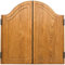 Action Gewölbte Eiche Dart Board Schrank