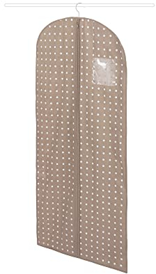 Compactor Rivoli Custodia Copriabito Lunga, Chiusura Lampo, Antipolvere, Marrone Rivoli, 60 x H 137 cm, RAN4391B