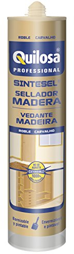 Quilosa T006619 Sellador en base acuosa para juntas de madera, Roble