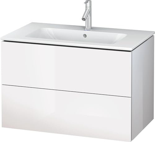 Duravit l-Cube - Schrank mit 2 Schubladen, 620 x 481 cm, weiß lackiert