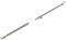 Berger Asta per Gancio da Tetto 170 – 260 cm, aste 32 x 1 mm, in Alluminio, per Camper e Veranda
