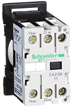 Schneider Electric, TeSys SK control relay - 1 NO + 1 NC - <= 690 V - 110 V AC coil, CA2SK11F7