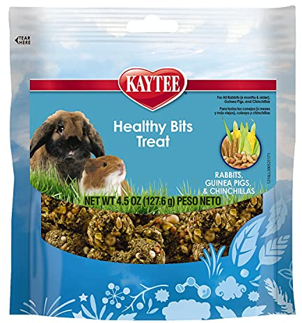 Kaytee Healthy Bits Treat Rabbit and Guinea Pig 4.5 oz