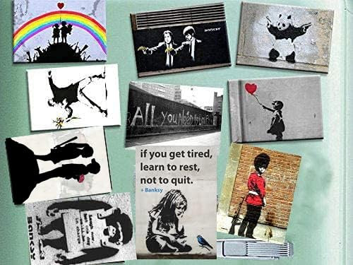 Top 10 Banksy Fridge Magnets - All The Favourites - Street Art Banksy