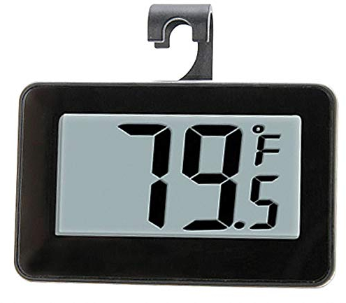 Taylor 1443 Pro Series Refrigerator/Freezer Digital Thermometer 4 x 3.2 x 0.6 inches