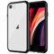 JETech Case for iPhone SE 3/2 (2022/2020 Edition), iPhone 8/7, 4.7-Inch, Non-Yellowing Shockproof Phone Bumper Cover, Anti-Scratch Clear Back (Black)