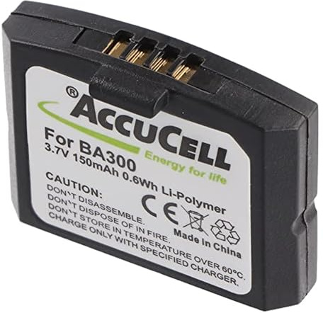 AccuCell Akku kompatibel mit Sennheiser RI410 Li-Ion Akku 150mAh