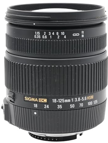 Sigma 18-125mm 3,5-5,6 DC OS HSM obiettivo per Nikon