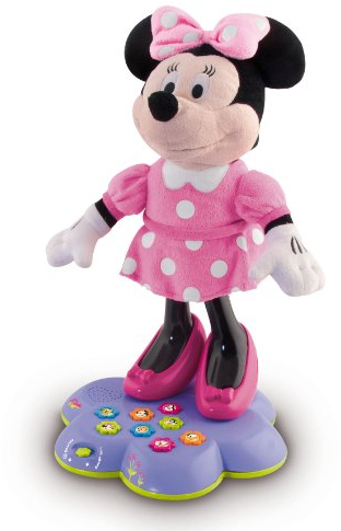 Disney - Cuenta Cuentos y Canciones con diseño Minnie, 33 x 40 x 25 cm (IMC Toys 180468)