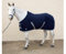 Y-H Pferdedecke, Fleece, 150 cm, Violett mit schwarzem Rand